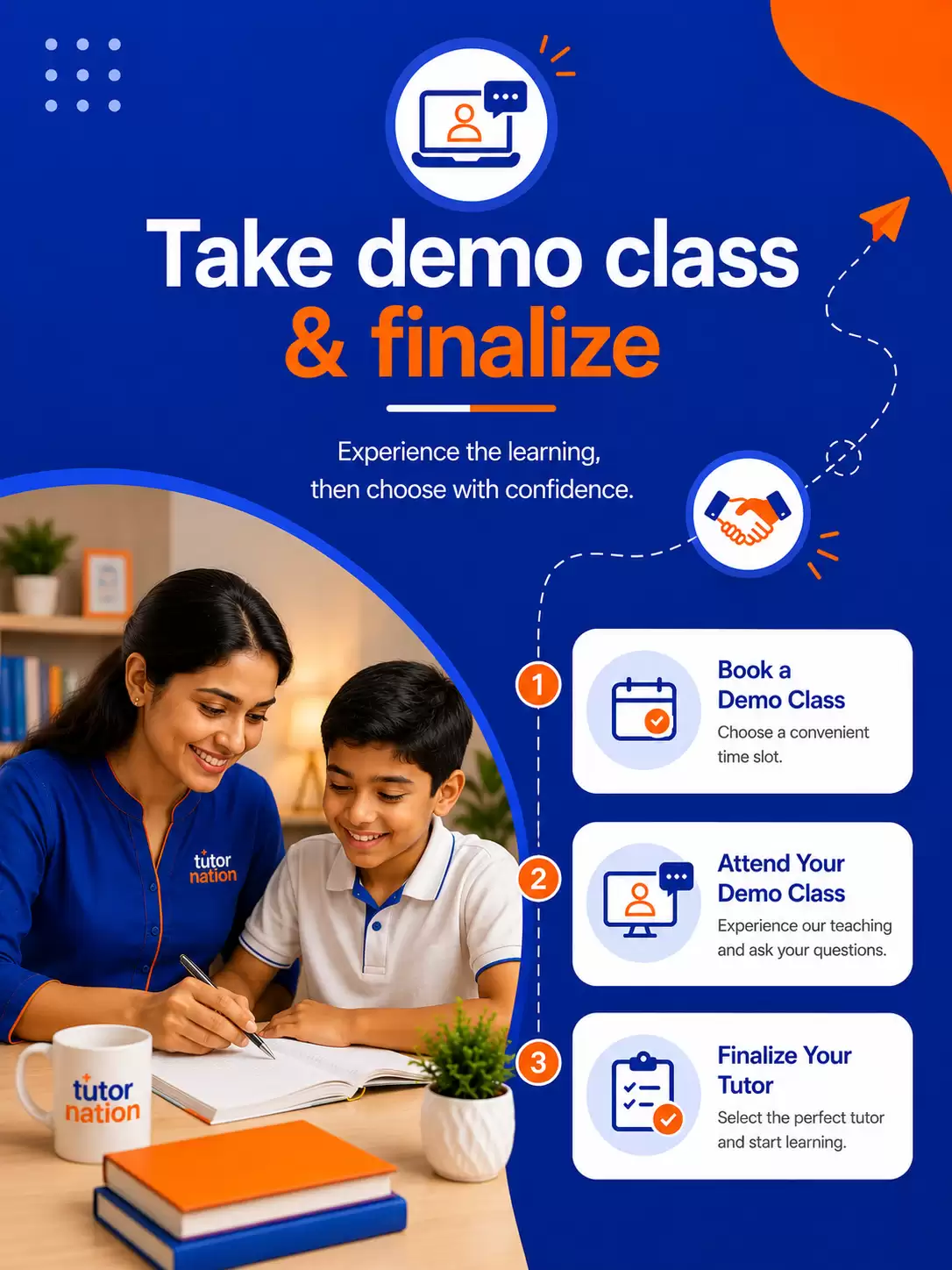 Take demo class & finalize